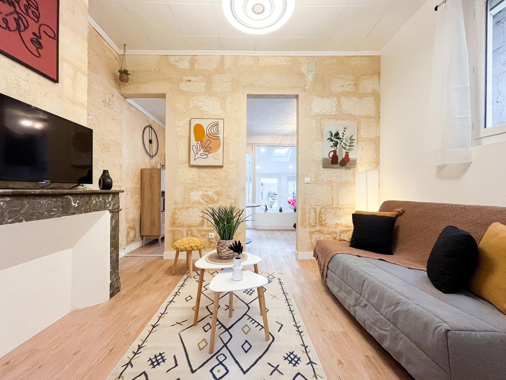 Echoppe Typique Avec Terrasse Villa Talence Eksteriør bilde